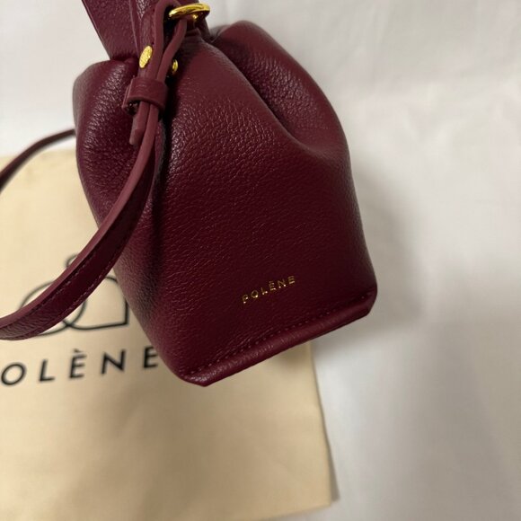 polene Numéro Neuf Mini Edition Textured Black Cherry - Picture 7 of 10